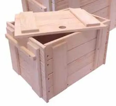 Obrázek produktu pro Dřevěná hračka Dřevěná krabice D/Š/V 40x30x26cm NOVINKA