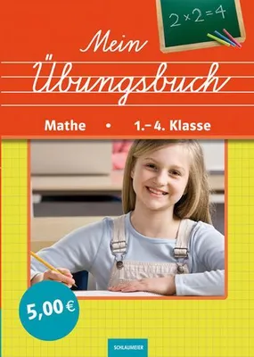 Produktbild von Mein Übungsbuch Grundschule Mathe/1.-4. Klasse