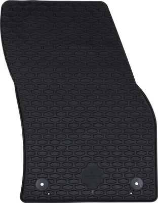 Image de vidaXL Tapis de sol pour voiture, lot de 4, noir, adaptés à la VW CADDY 2020 - Caoutchouc