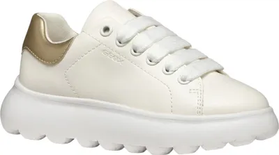 Produktbild von Geox - Mädchen Sneaker "Puffypop" FS11716 (17 EU) (Weiß/Platin)