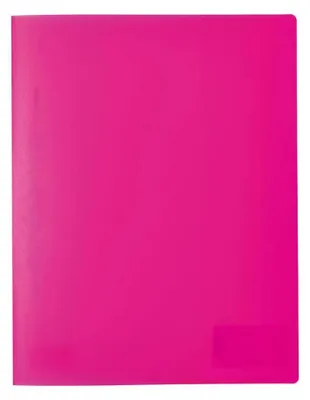 Image de HERMA 19712 Classeur à anneaux HERMA, DIN A4, 2 anneaux, rose fluo