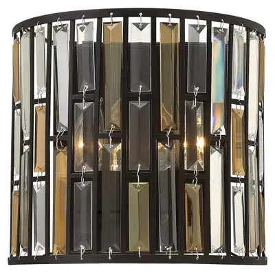 Produktbild von Elstead Gemma Wandleuchte E14 2-fach 28cm Vintage-Bronze