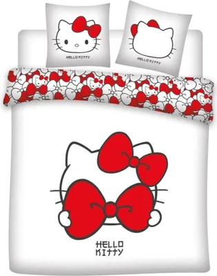Produktbild von Hello Kitty Bettbezug aus PolyBaumwolle, 135 cm