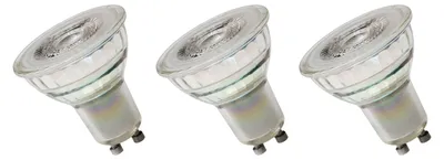 Produktbild von Spectrum GU10 LED Spot Lampe 4,5W 380lm 6000K Kaltweiß 230V 3 Stück