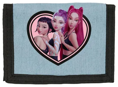 Produktbild von Demon Hunters Kpop Huntrix Brieftasche