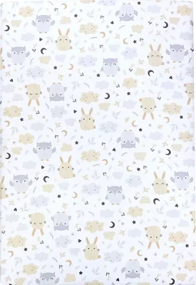 Produktbild von TupTam Baby Wickelauflage inkl. 2 Frotteebezügen ANK019, Farbe: Dream Big , Größe: 70 x 50 cm