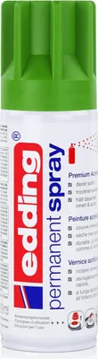 Produktbild von edding Permanent Spray gelbgrün 200 ml Premium Acryllack, RAL 6018