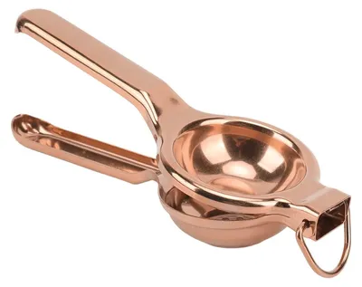 Produktbild von Zitronen- und Limettenpresse – Auspresser für Zitrusfrüchte (Rosa Gold)