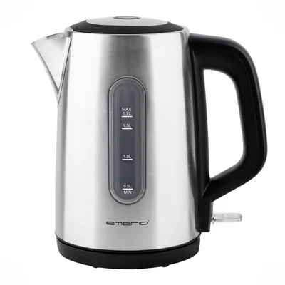 Produktbild von Emerio Wasserkocher 3000 W – 1,7 L – Wasserstandsanzeige – Verdecktes Heizelement – Automatische Abschaltung – 360° kabelloses Design – WK-133040