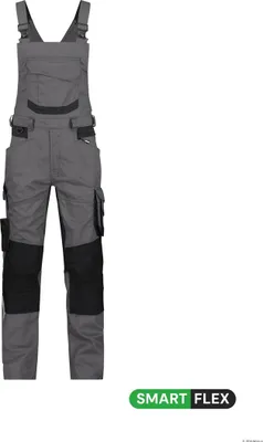 Produktbild von DASSY Latzhose TRONIX Arbeitshose Gr. 58 PLUS  anthrazit/schwarz