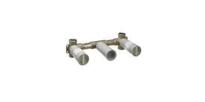 Obrázek produktu pro Hansgrohe 3-otvorová umyvadlová baterie Axor základní nástěnné provedení, 10303180
