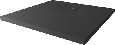 Produktbild von Duschwanne Mineralguss BREUER Modern Line Steinoptik anthrazit 120 x 120 cm