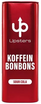 Produktbild von Upsters Koffein Bonbons Sour Cola 24er