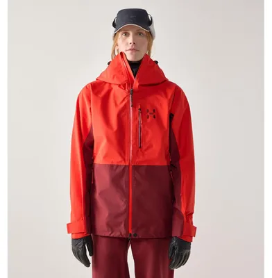 Produktbild von Haglöfs Damen Skijacke Alper Proof Jacket Women Rot XL