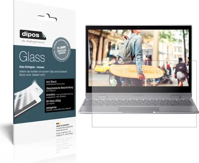 Produktbild von 2x Schutzfolie für Medion Akoya E4272 matt - Anti-Shock 9H Folie dipos Glass Kunststoffglas