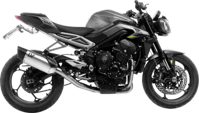 Produktbild von LeoVince Auspuffhalterung MOTO2 kompatibel mit Triumph Street Triple 765