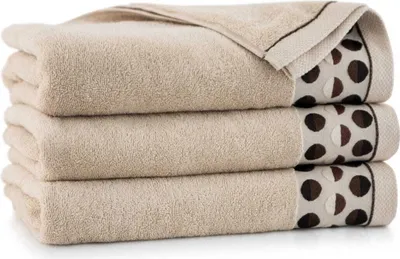 Immagine prodotto di Asciugamani asciugamano da bagno asciugamano da doccia asciugamano in cotone egiziano, alta qualità ZEN 2 70x140cm beige HOMLA