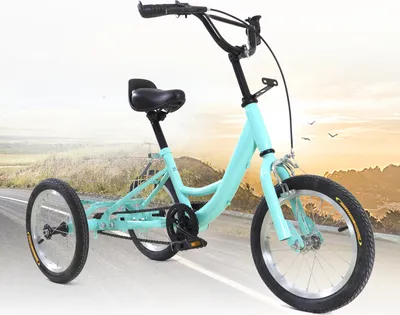 Image de Tricycle 14 pouces  Pour enfants Vélo pour enfants Tricycle pour enfants Vélo pour enfants à vitesse unique  Panier 5-6 ans