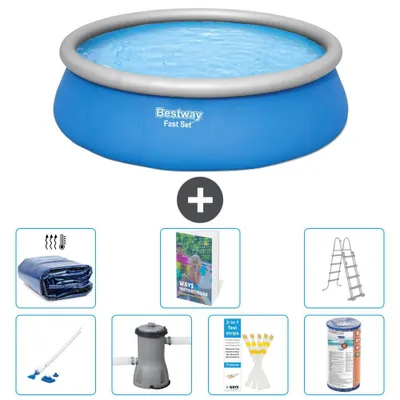 Produktbild von Bestway Fast Set Rund - 457x122 cm - 8-teilig  S375
