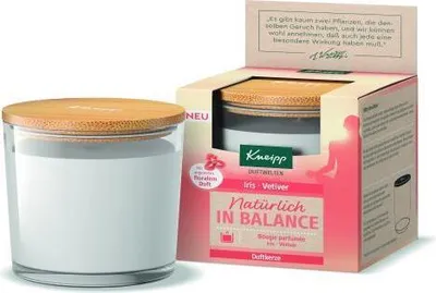 Image de Kneipp Bougie parfumée Naturellement en équilibre 145g