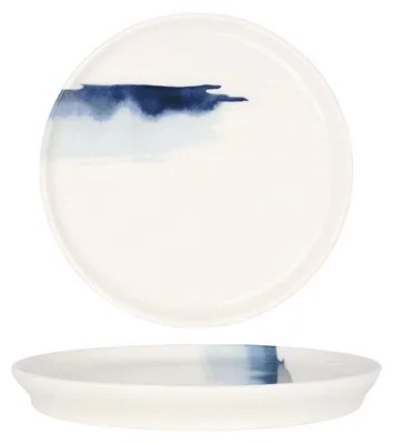 Produktbild von Bonna Dessertteller - Blue Wave - Porzellan - 16 cm