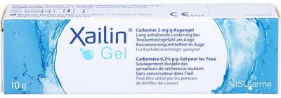 Zdjęcie produktu dla Xailin żel na suchość oczu, 10 g żelu