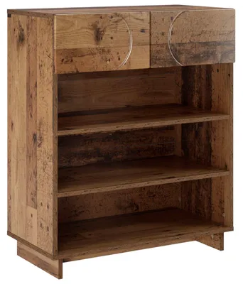 Obrázok produktu pre Skriňa na topánky vidaXL, 73 x 38 x 87,5 cm, drevotrieska, recyklované drevo