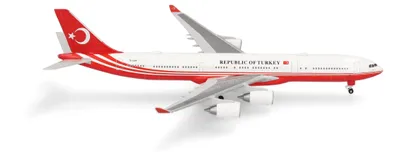 Flugzeugmodell Airbus A340-500, 1:500, Metall, für Sammler