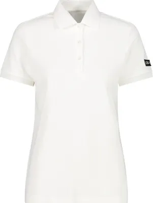 Produktbild von CMP Damen Poloshirt Weiß Größe 40 – leicht, atmungsaktiv, UV-Schutz, geruchshemmend, Dry Function