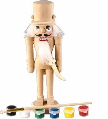 Immagine prodotto di Set artigianale Schiaccianoci altezza 19 cm