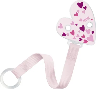 Produktbild von NUK Schnullerband rosa