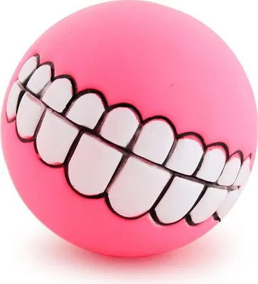Produktbild von Pfeifenkugel Smile 7,5 cm Rosa