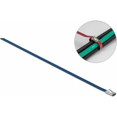 Produktbild von DeLOCK 18795, Stahl, Blau, 400 mm, 4,6 mm, 10 Stück(e)