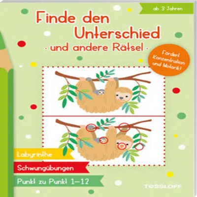 Immagine prodotto di Finde den Unterschied und andere Rätsel
