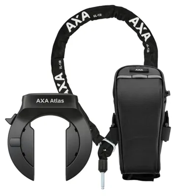 Produktbild von Axa Atlas 52202095cs3 Fahrradschloss Für Den Rahmen Schwarz Schwarz One Size