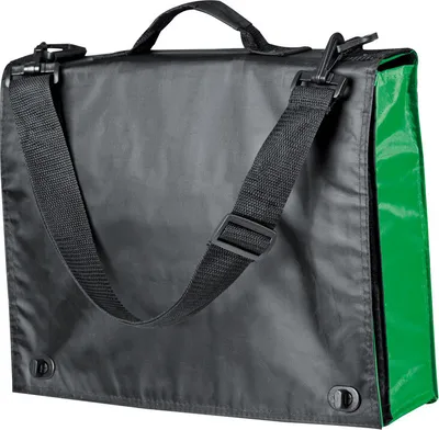 Produktbild von College Tasche / Schultertasche / Farbe: schwarz-grün
