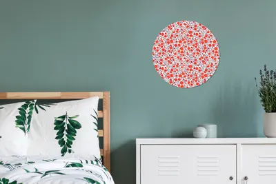 Produktbild von MuchoWow® - Wand Bild - Wohnzimmer - Runde Bilder - Alubilder - Kunst für zu Hause - Aluminium - Wanddekoration