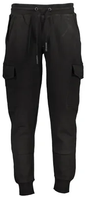 Produktbild von Stylische schwarze Herren-Sporthose mit Taschen und Kordelzug