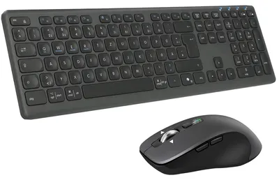 Obrázok produktu pre Bezdrôtová klávesnica a myš M9300, Bluetooth, 2400 MHz, dual Bluetooth, rozloženie klávesnice: DE (nemecké)