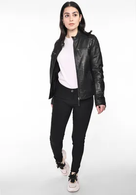 Produktbild von Maze Lederjacke 4202143 Damen black L