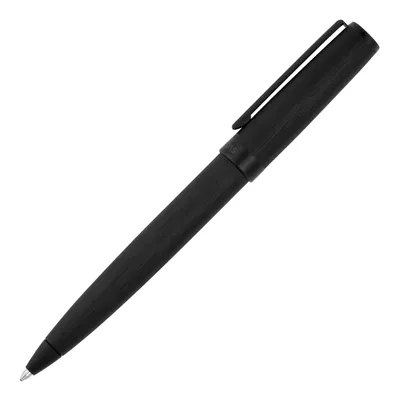 Produktbild von HUGO BOSS Gear Brushed Kugelschreiber Premium Drehkugelschreiber Black Geschenkbox