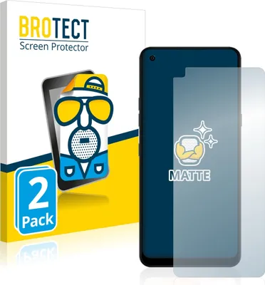 Produktbild von 2x BROTECT Schutzfolie für LG K51S Displayschutz Displayschutzfolie Folie Matt Entspiegelungsfolie