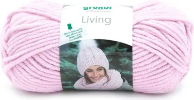 Produktbild von Gründl Wolle Living 100 g rose