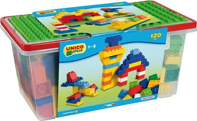 Immagine prodotto di Blocchi Da Costruzione In Plastica Unici Box120-Pz.8502