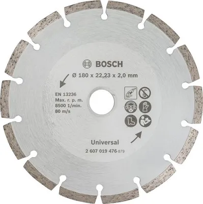 Produktbild von Diamanttrennscheibe für Baumaterial, Durchmesser: 180 mm