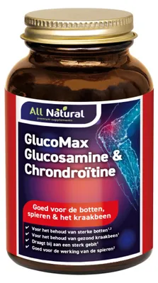 Productafbeelding van All Natural Glucosamine & Chondroit Extra Forte (120 Tabletten)