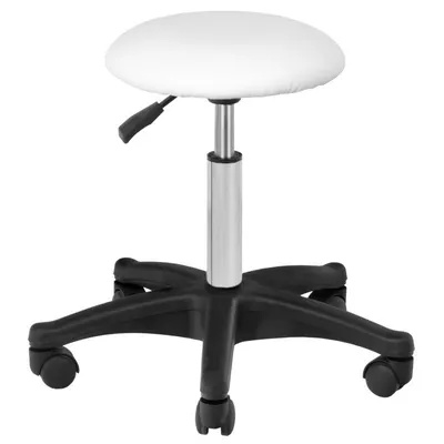 Obrázek produktu pro Kosmetický taburet AM-312 - bílý
