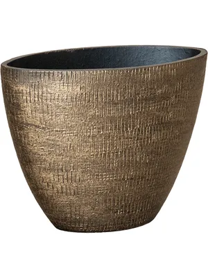 Productafbeelding van Ter Steege - Bloempot - Keramiek - bruin - D33 x H25 cm