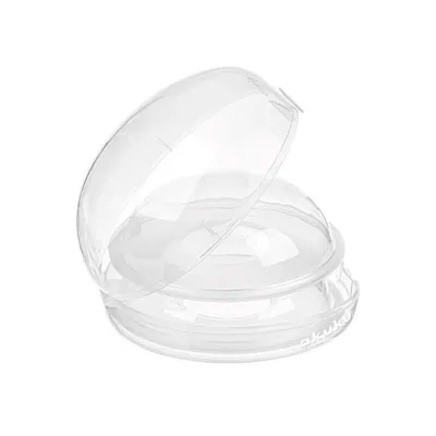 Produktbild von Akuku Stillhütchen 2er Set Silikon BPA frei für wunde Brustwarzen