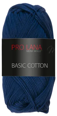 Produktbild von Pro Lana Basic Baumwolle 50g (150) dunkelblau